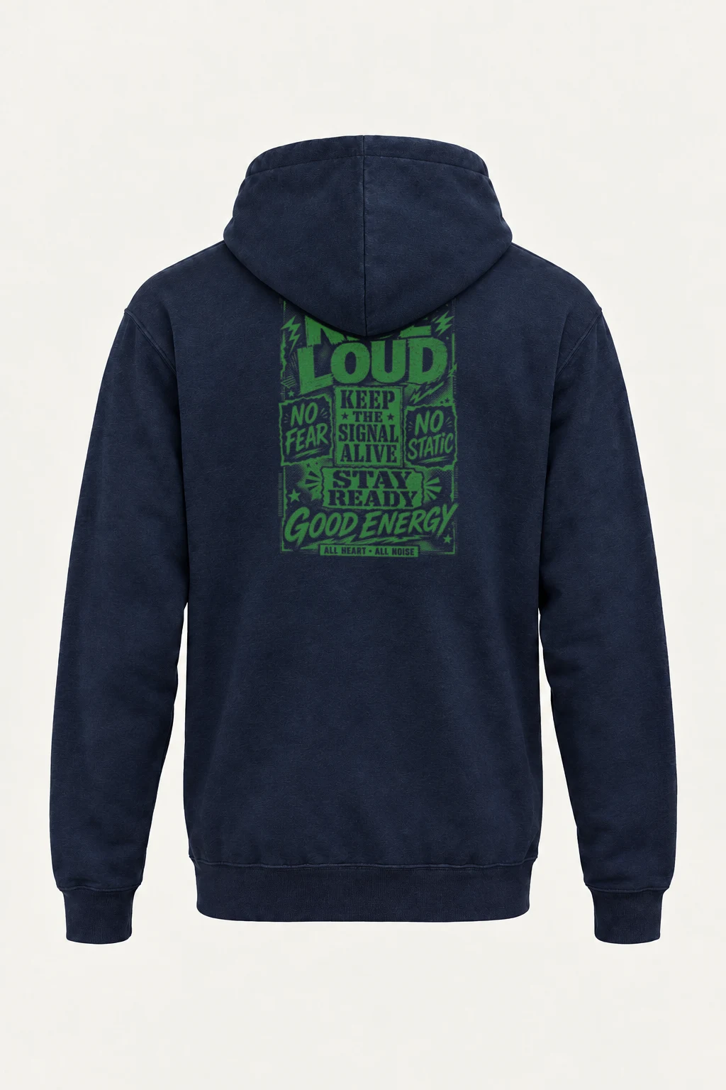 "Rise Loud" Heavy Blend Unisex Pullover Hoodie | Gildan 18500
