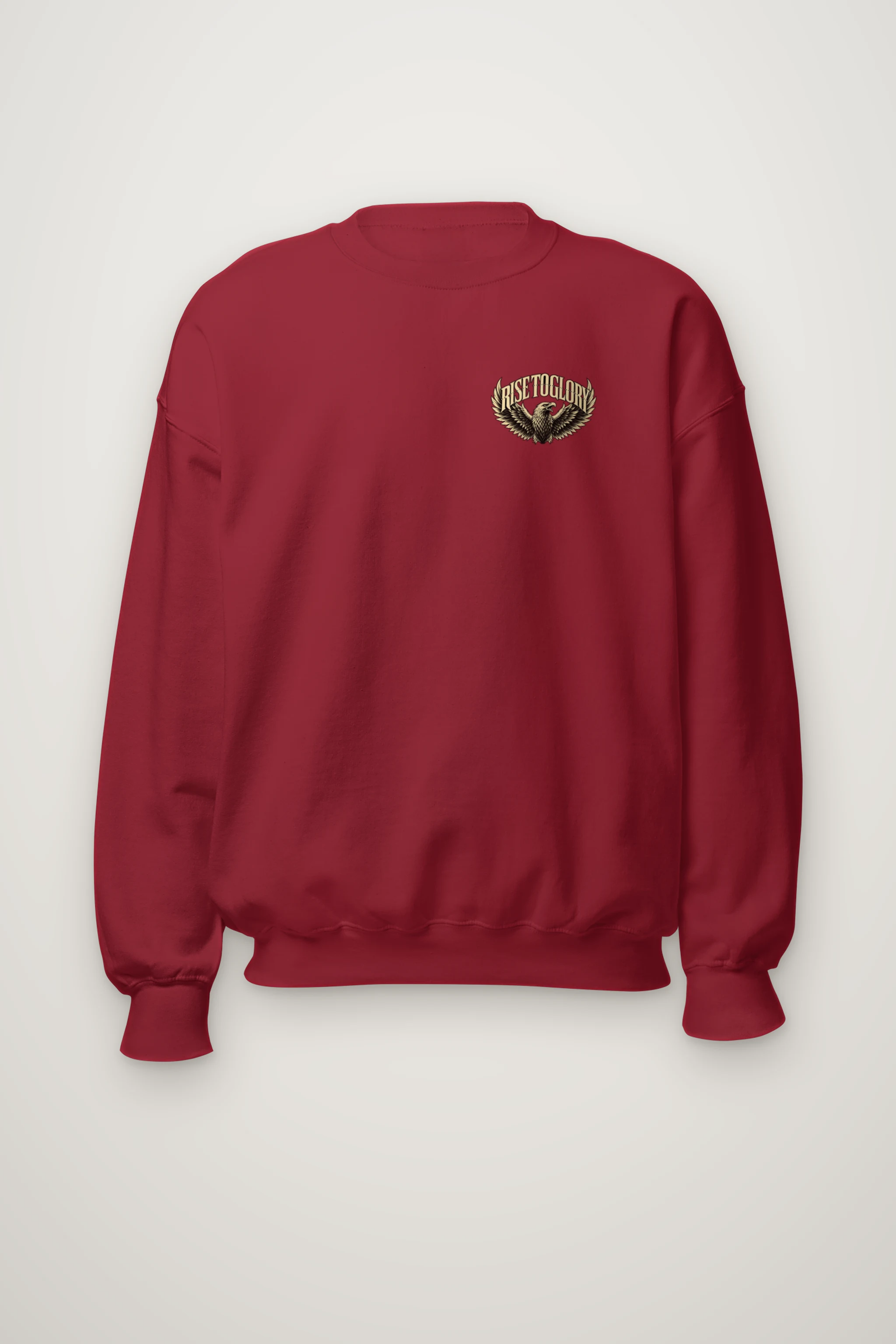 "Rise To Glory" Heavy Blend Unisex Crewneck Sweatshirt