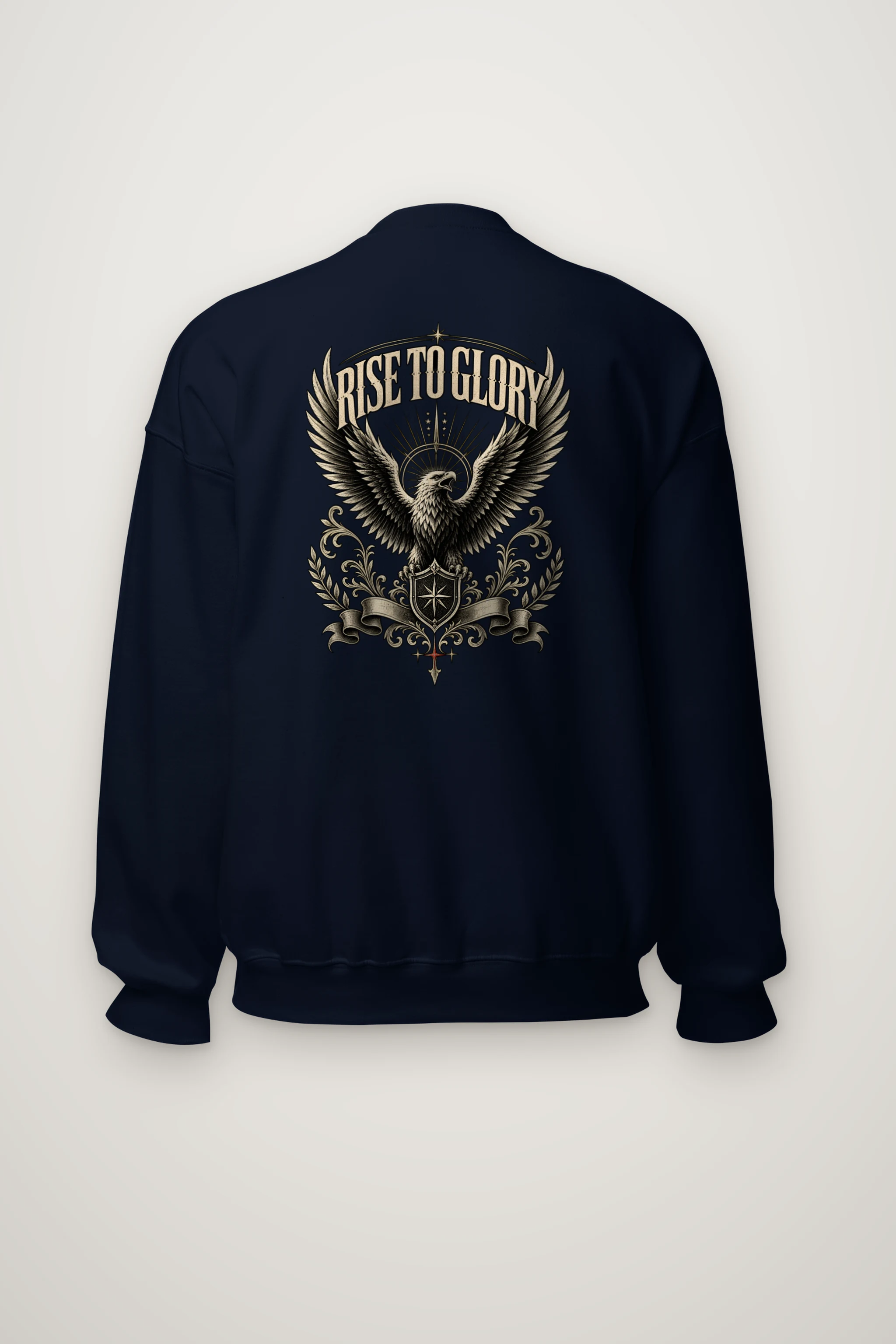 "Rise To Glory" Heavy Blend Unisex Crewneck Sweatshirt