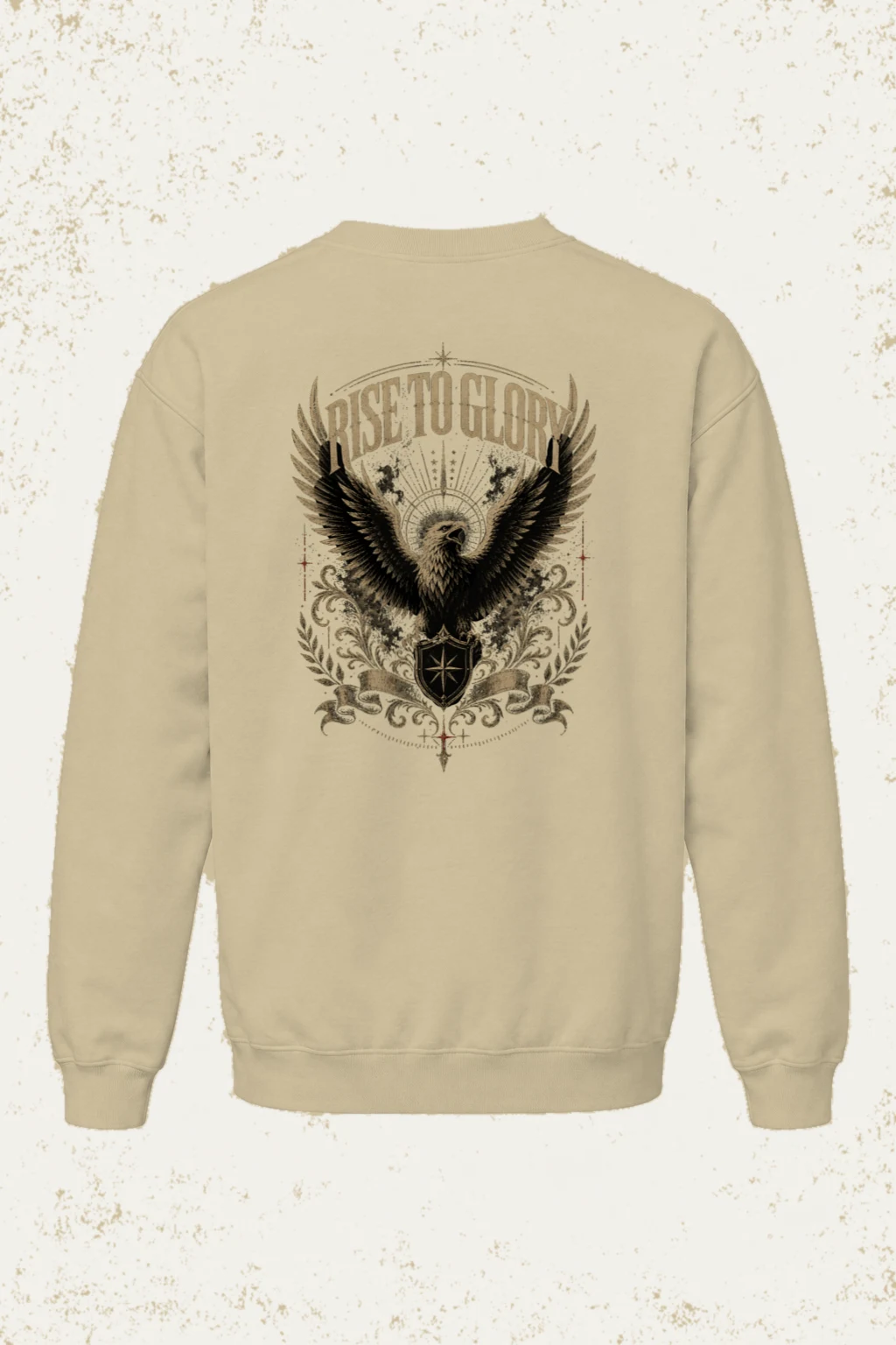 "Rise To Glory" Heavy Blend Unisex Crewneck Sweatshirt | Gildan 18000