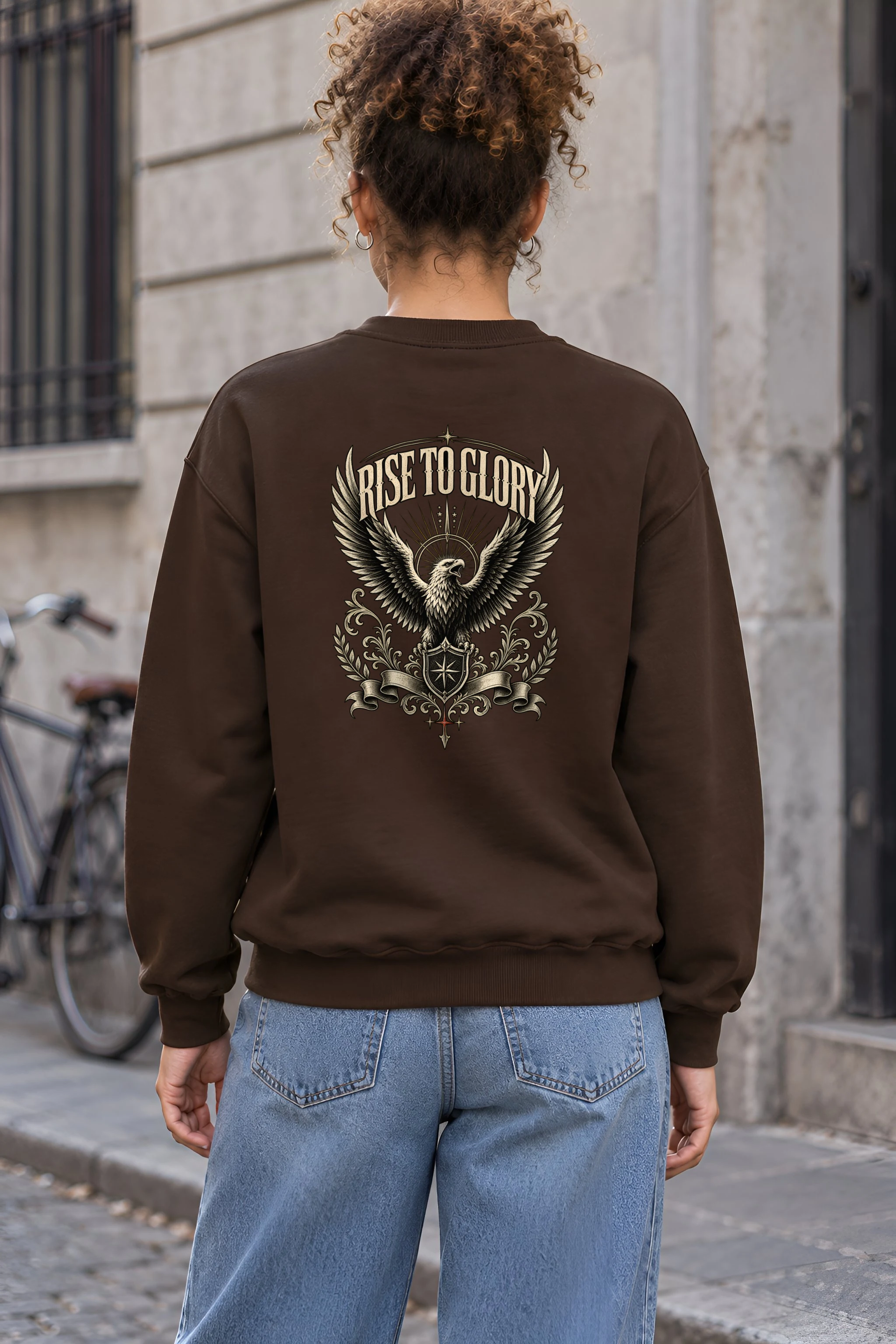 "Rise To Glory" 1 Crewneck Sweatshirt