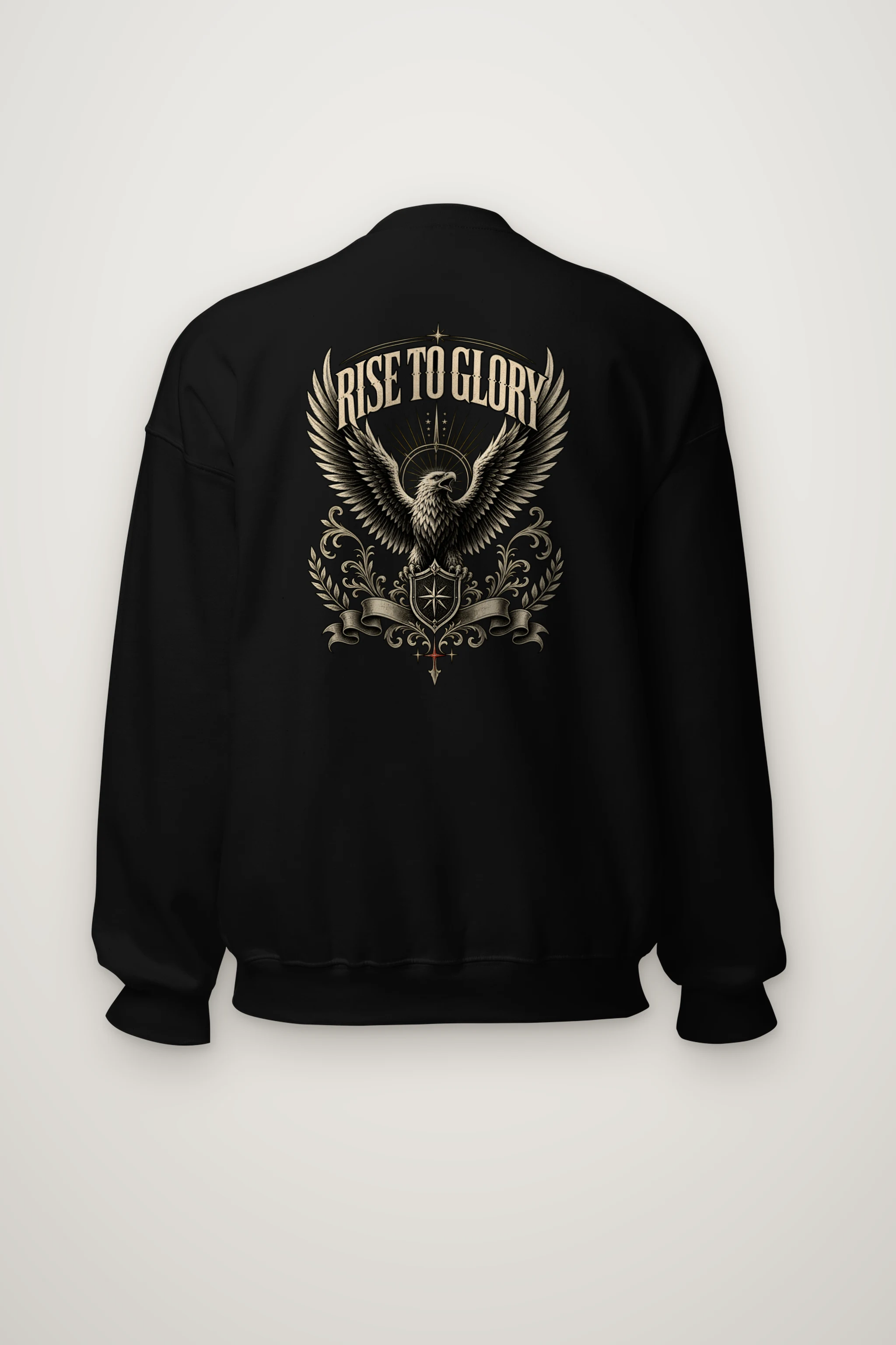 "Rise To Glory" Heavy Blend Unisex Crewneck Sweatshirt