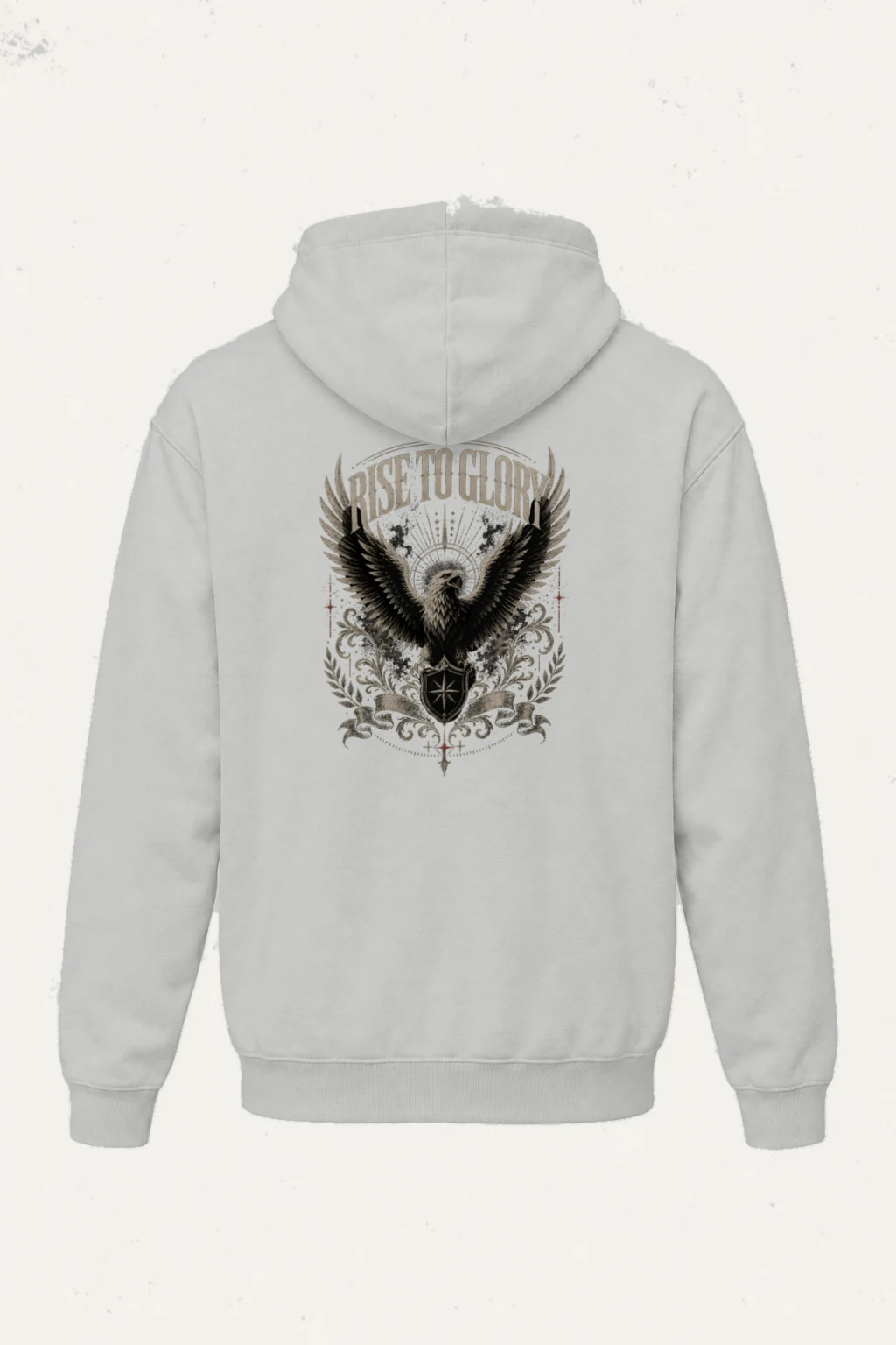 "Rise To Glory" Heavy Blend Unisex Pullover Hoodie | Gildan 18500