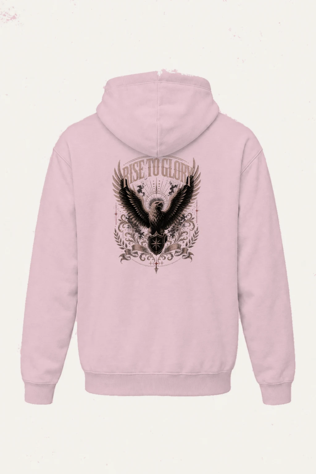 "Rise To Glory" Heavy Blend Unisex Pullover Hoodie | Gildan 18500