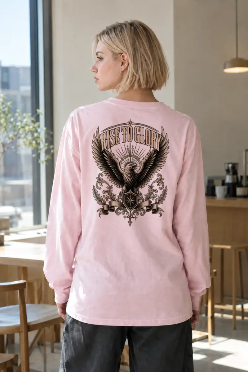 "Rise To Glory" Unisex Longsleeve T-shirt | Gildan 2400