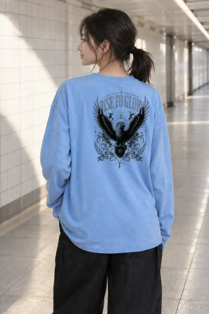 "Rise To Glory" Unisex Longsleeve T-shirt | Gildan 2400