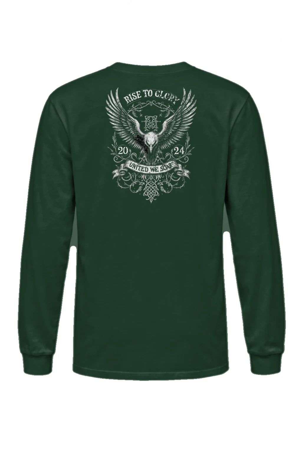 "Rise To Glory" Unisex Longsleeve T-shirt | Gildan 2400