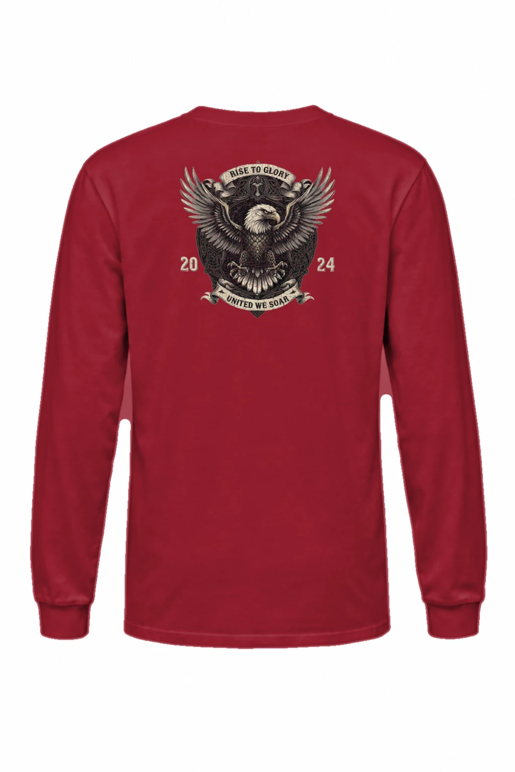 "Rise To Glory" Unisex Longsleeve T-shirt | Gildan 2400