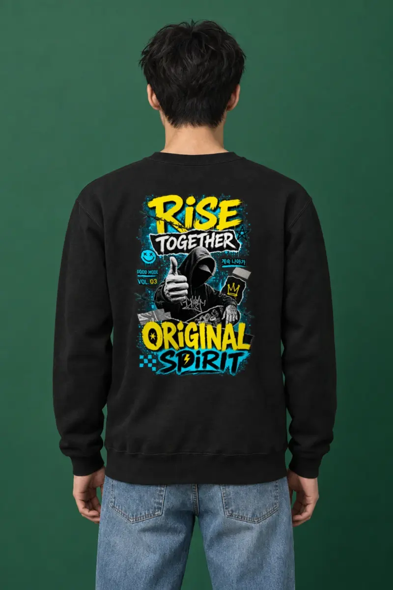 "Rise Together" Heavy Blend Unisex Crewneck Sweatshirt