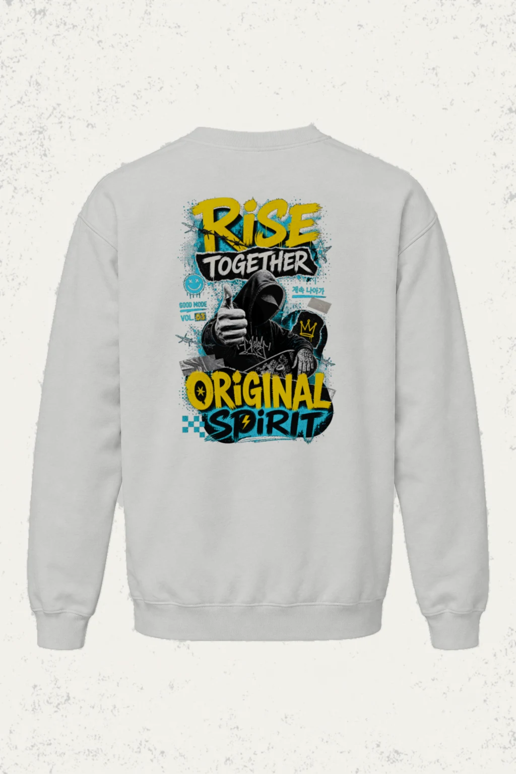 "Rise Together" Heavy Blend Unisex Crewneck Sweatshirt | Gildan 18000