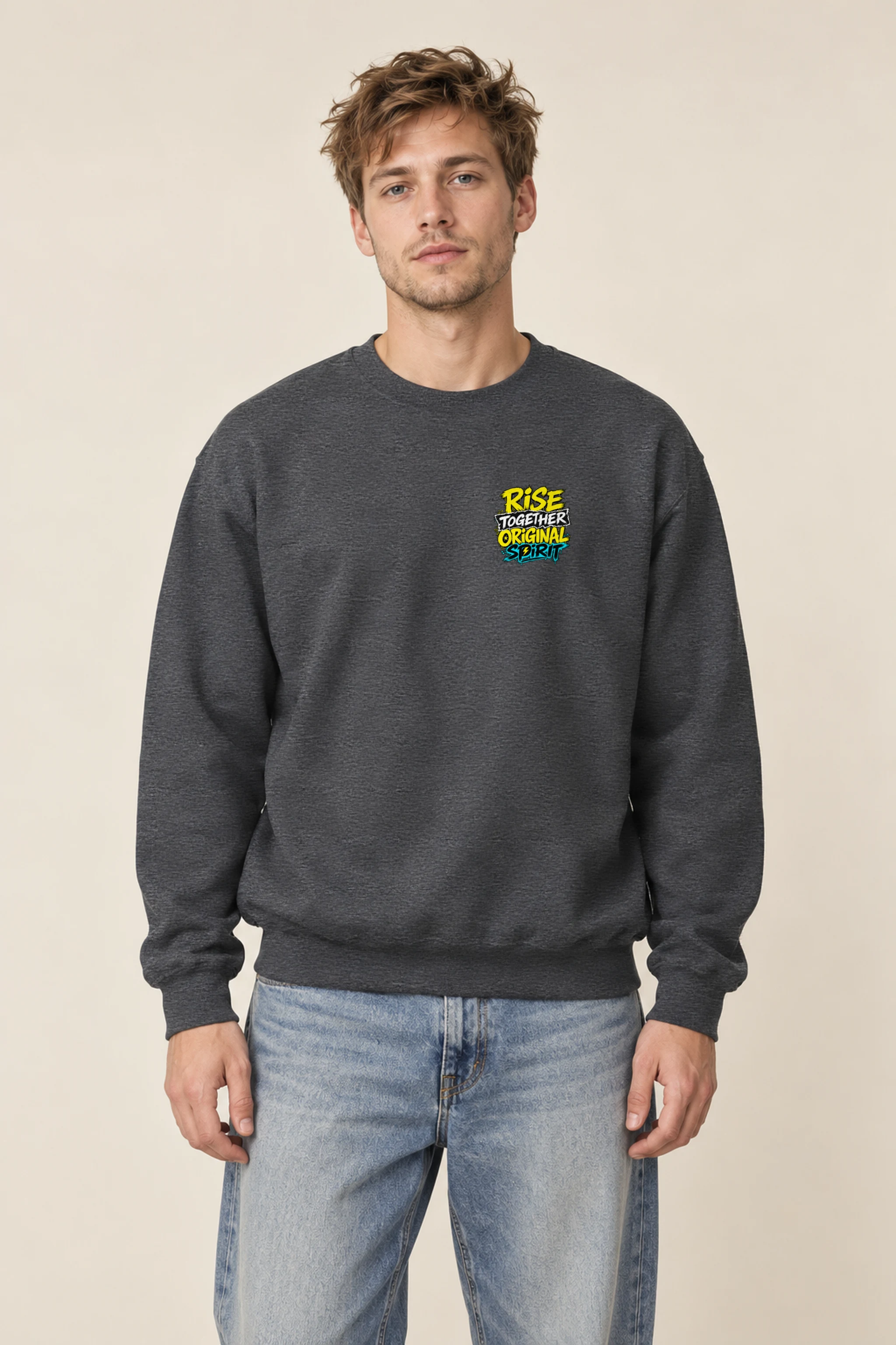 "Rise Together" Unisex Crewneck Sweatshirt