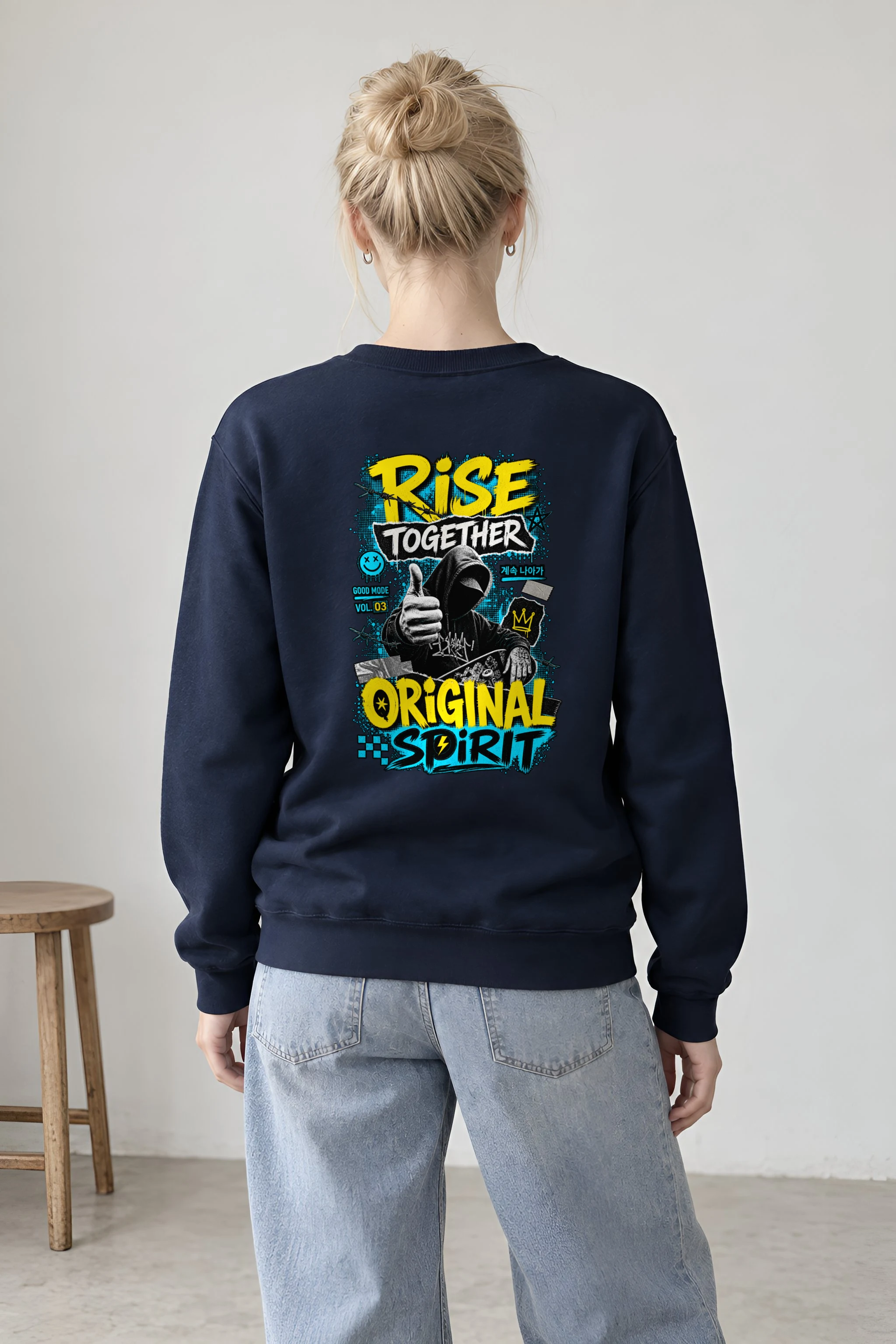 "Rise Together" Unisex Crewneck Sweatshirt