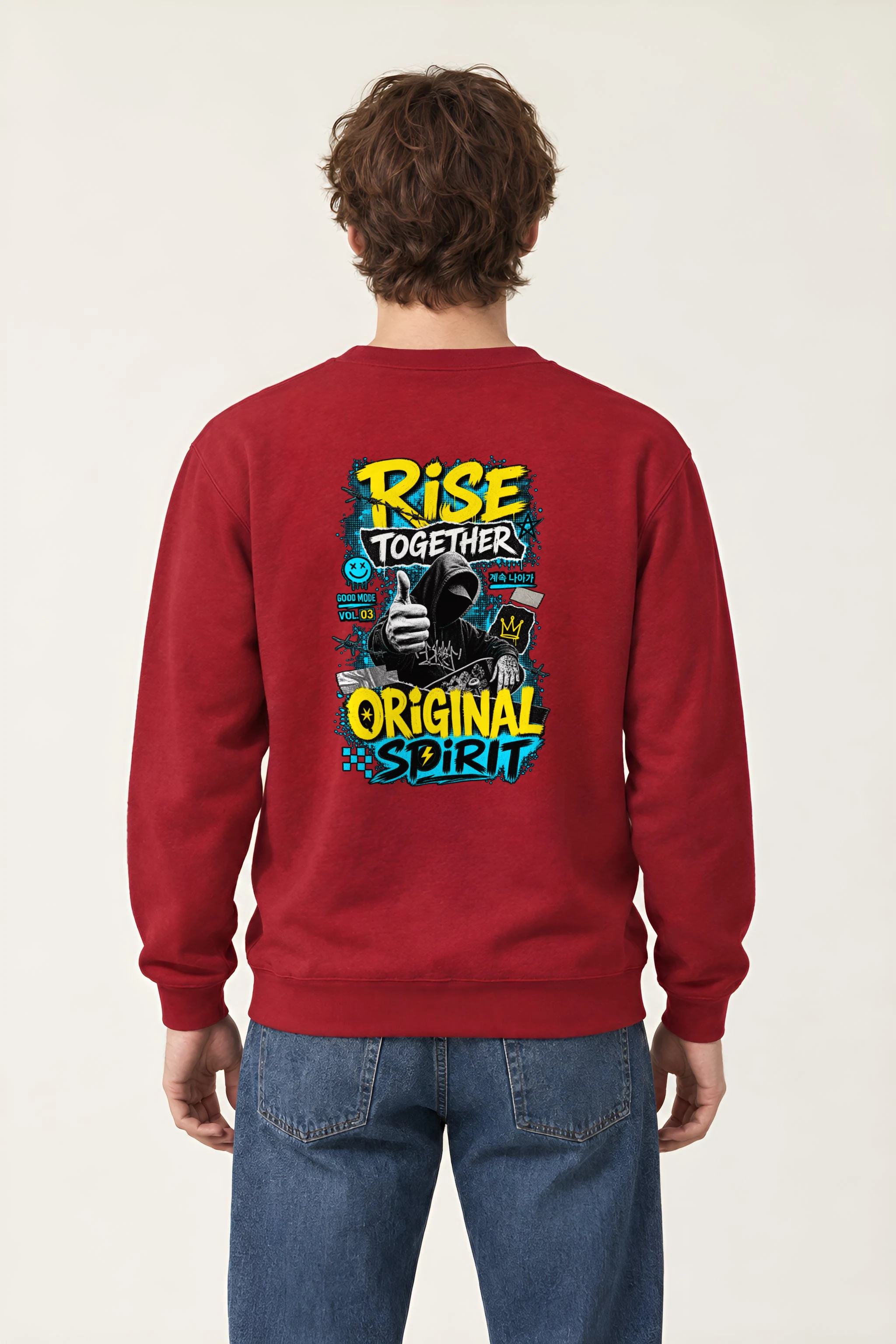 "Rise Together" Unisex Crewneck Sweatshirt