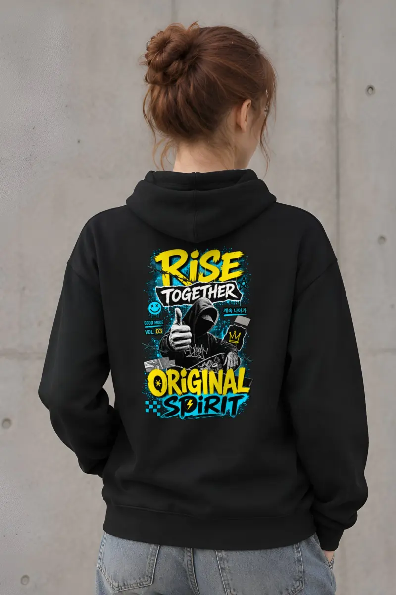 "Rise Together" Heavy Blend Unisex Pullover Hoodie