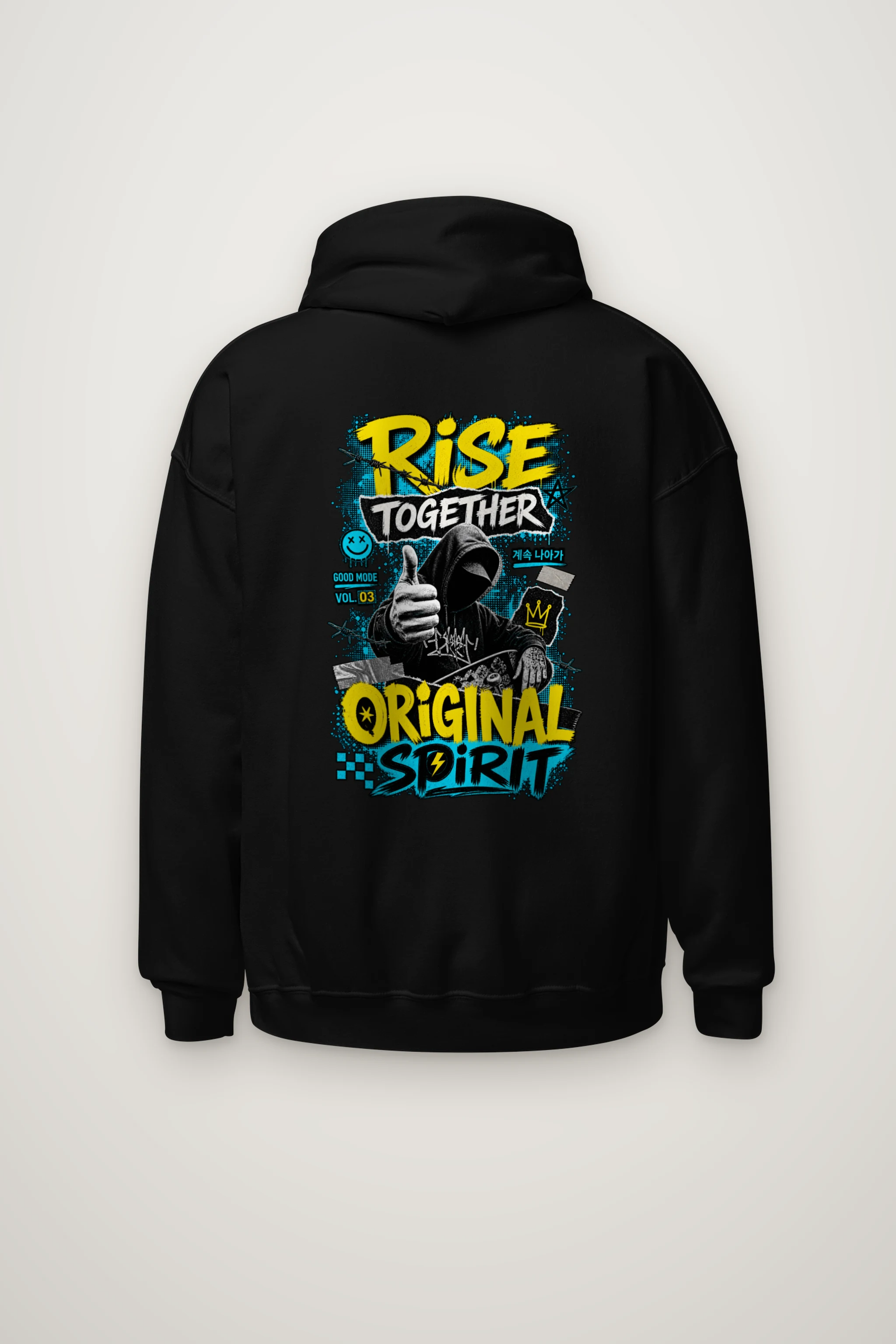 "Rise Together" Heavy Blend Unisex Pullover Hoodie