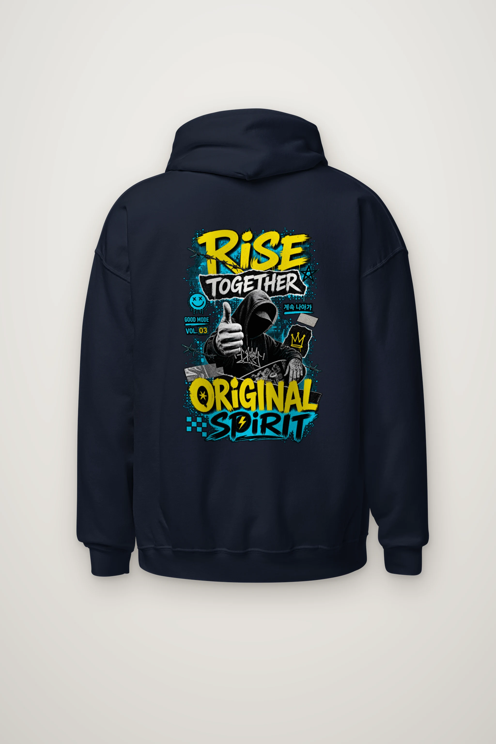 "Rise Together" Heavy Blend Unisex Pullover Hoodie