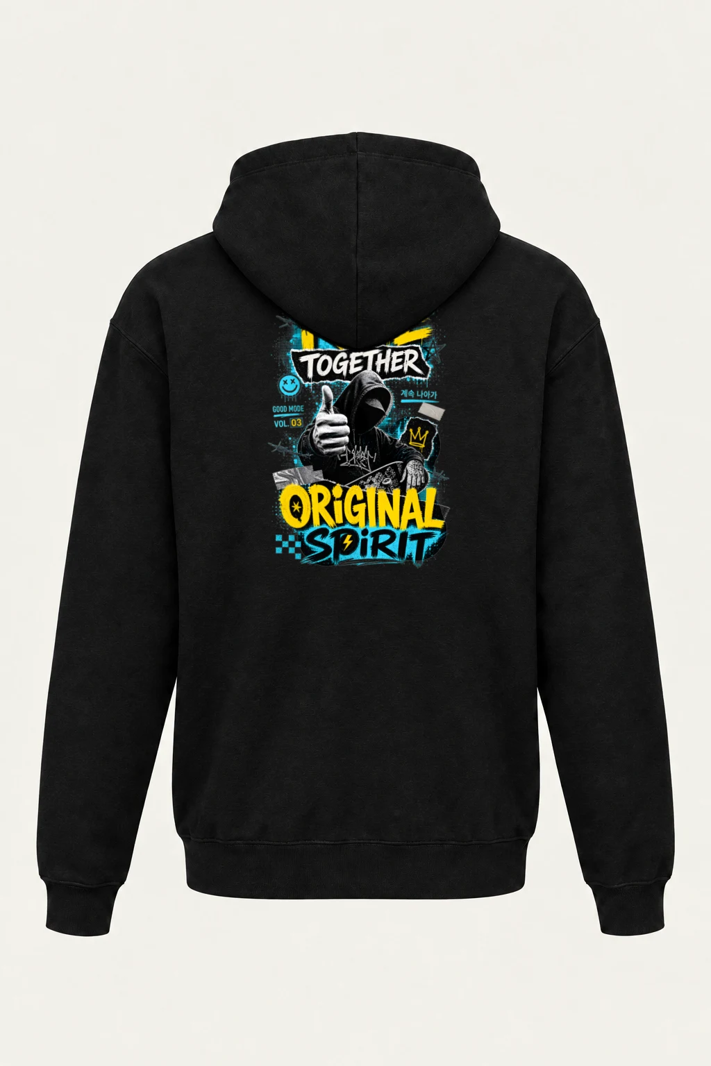 "Rise Together" Heavy Blend Unisex Pullover Hoodie | Gildan 18500