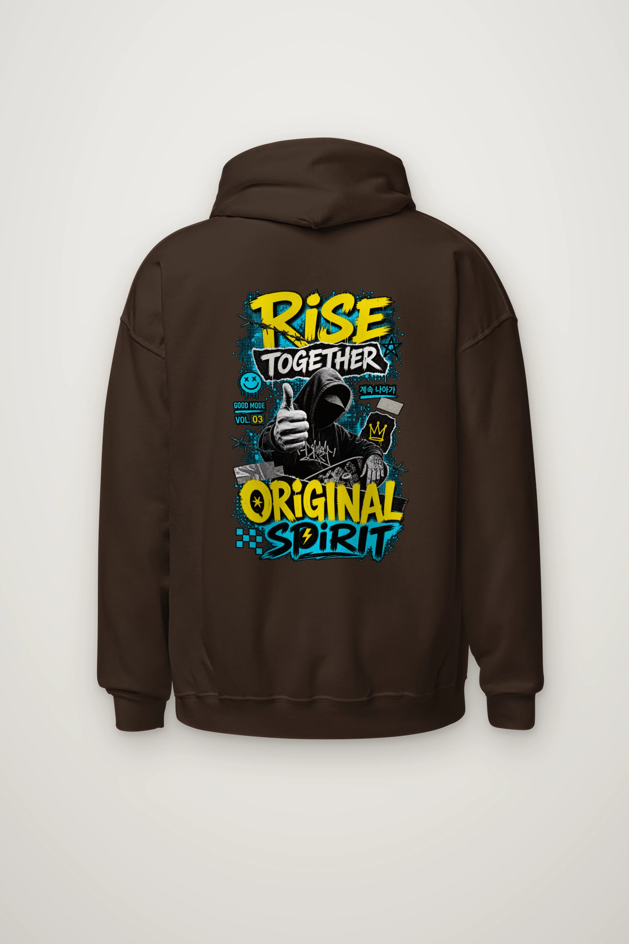 "Rise Together" Heavy Blend Unisex Pullover Hoodie