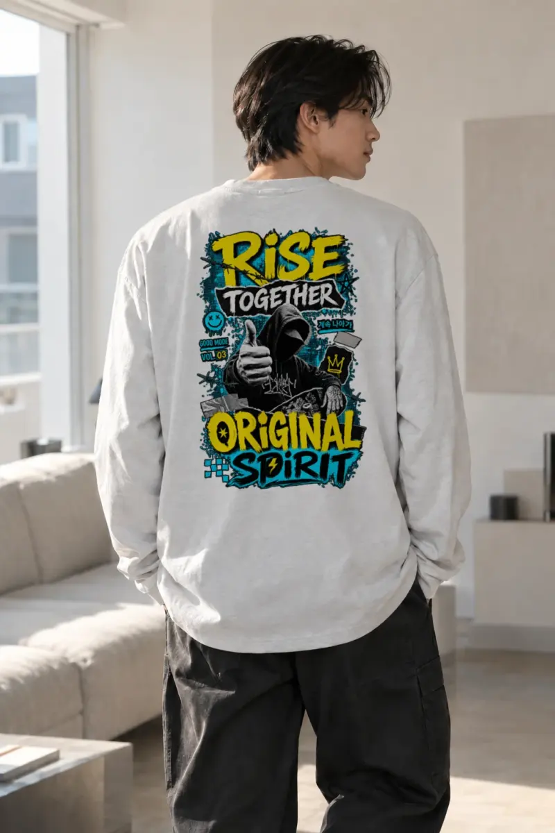 "Rise Together" Unisex Longsleeve T-shirt | Gildan 2400
