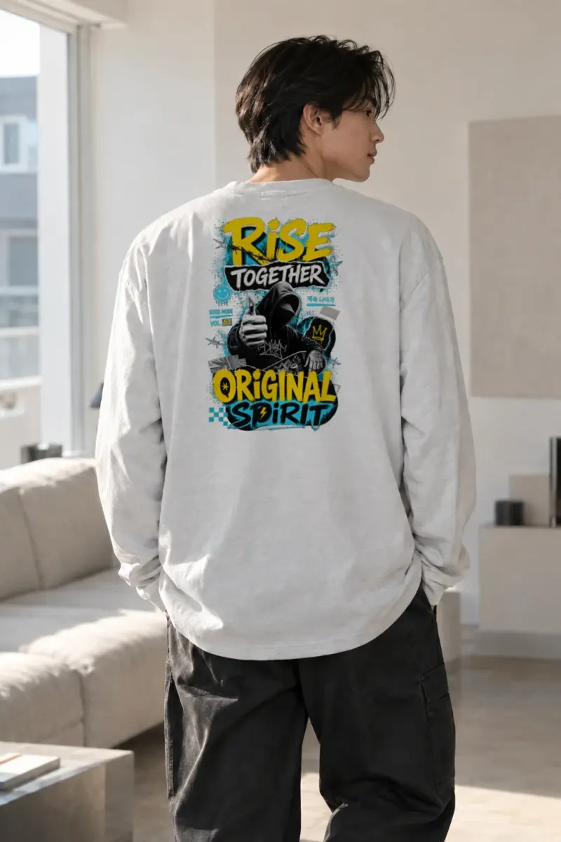 “Rise Together” Unisex Longsleeve T-shirt | Gildan 2400