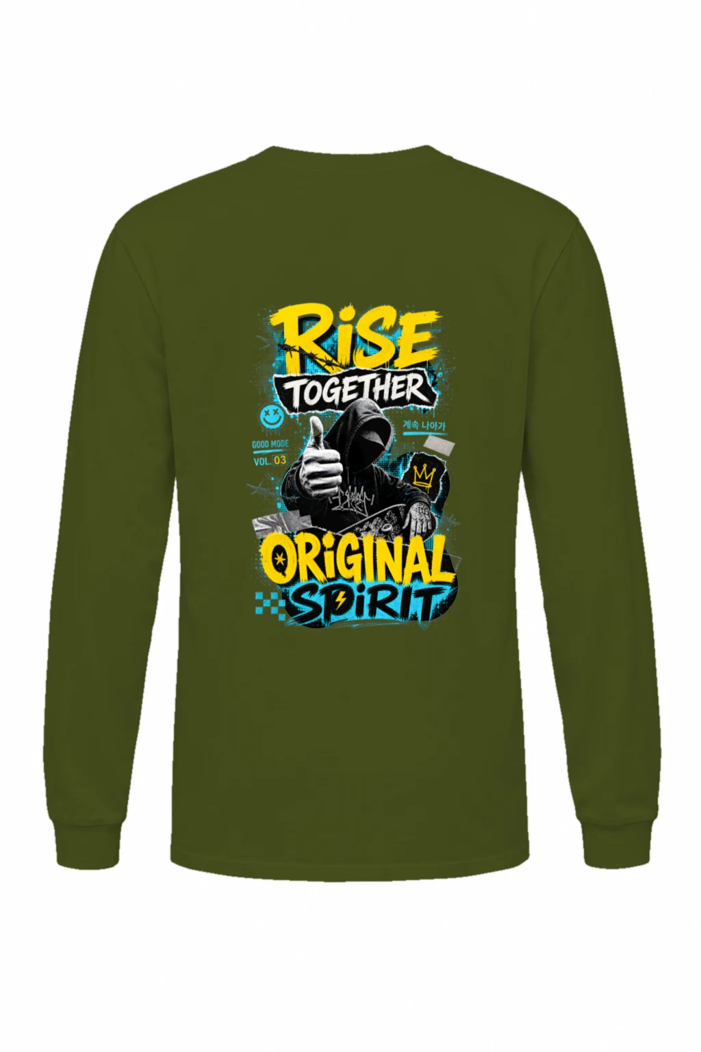 "Rise Together" Unisex Longsleeve T-shirt | Gildan 2400