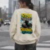 "Rise Together" Unisex Sponge Fleece Crewneck Sweatshirt | Bella + Canvas 3901