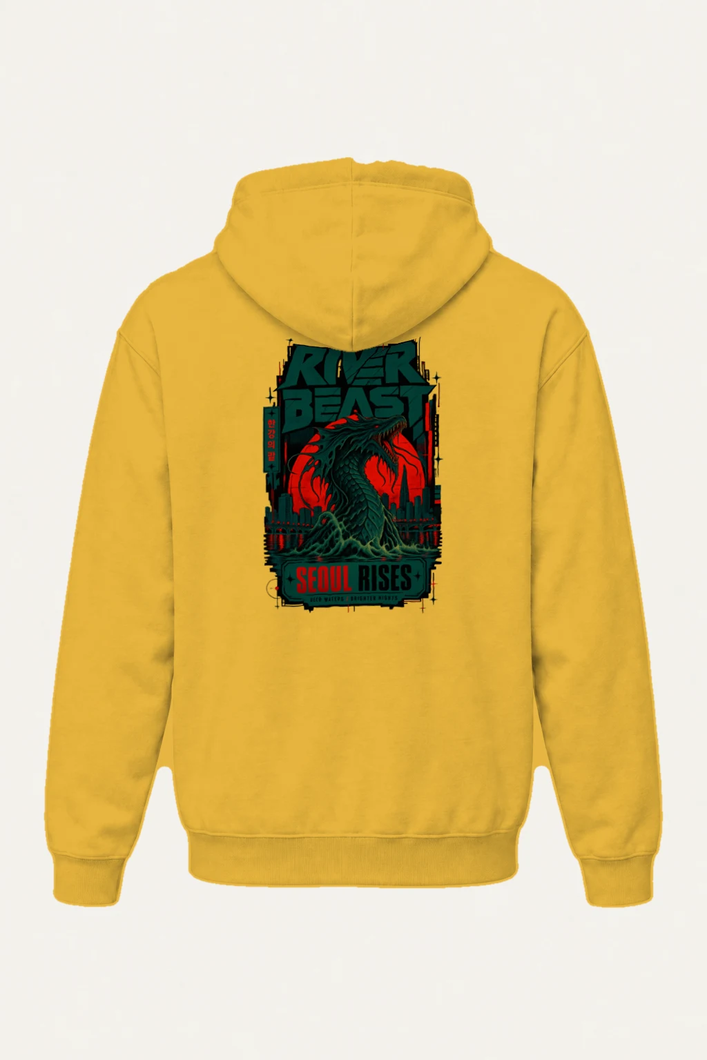 "River Beast" Heavy Blend Unisex Pullover Hoodie | Gildan 18500