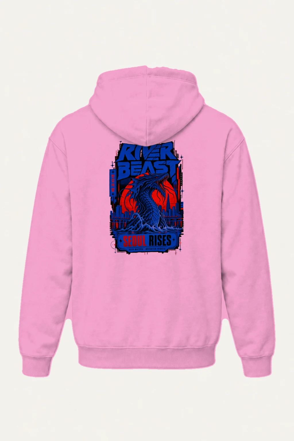 "River Beast" Heavy Blend Unisex Pullover Hoodie | Gildan 18500
