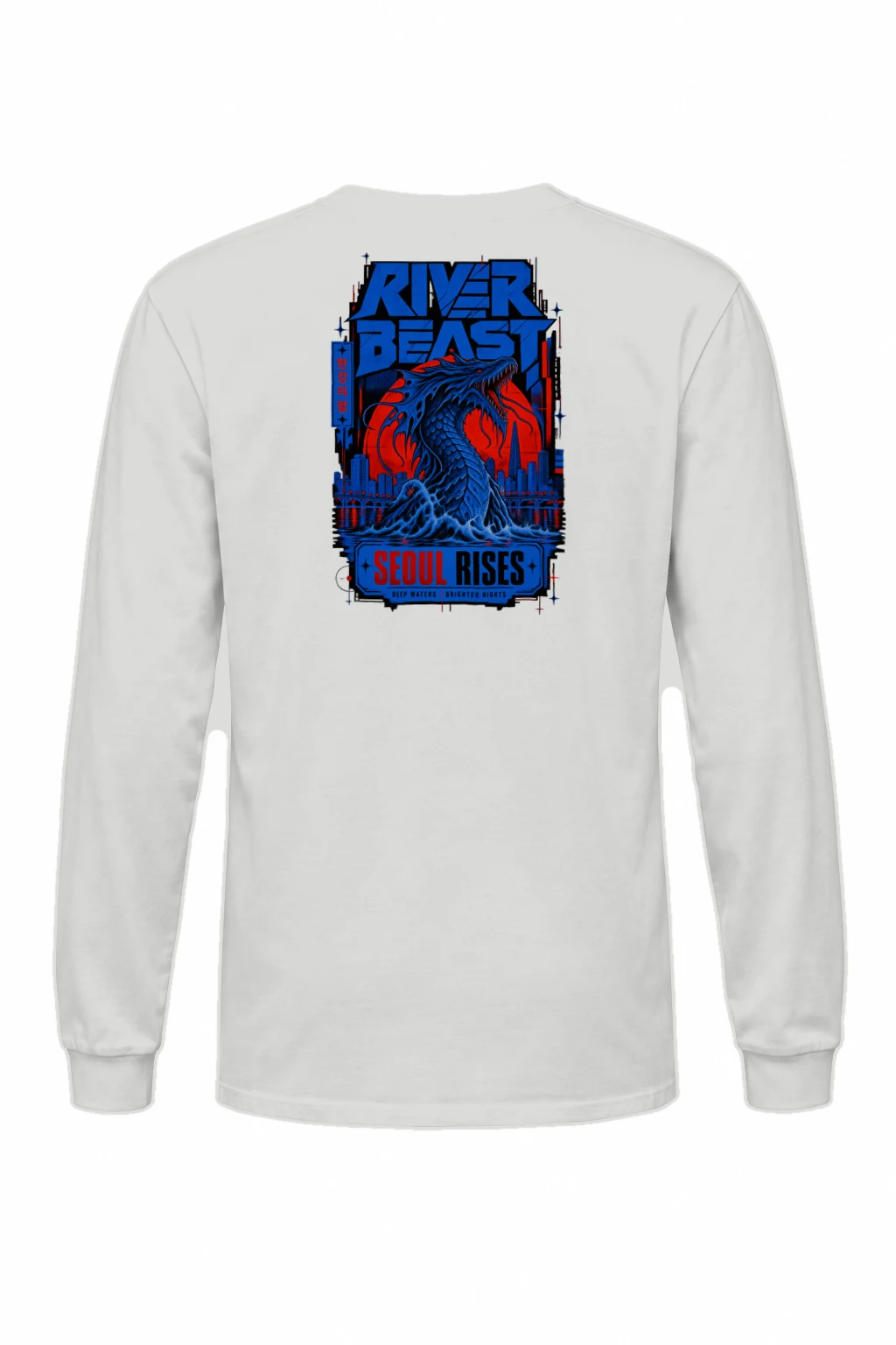 "River Beast" Unisex Longsleeve T-shirt | Gildan 2400
