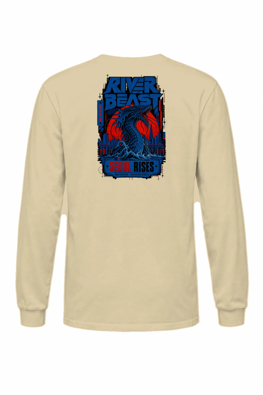 "River Beast" Unisex Longsleeve T-shirt | Gildan 2400
