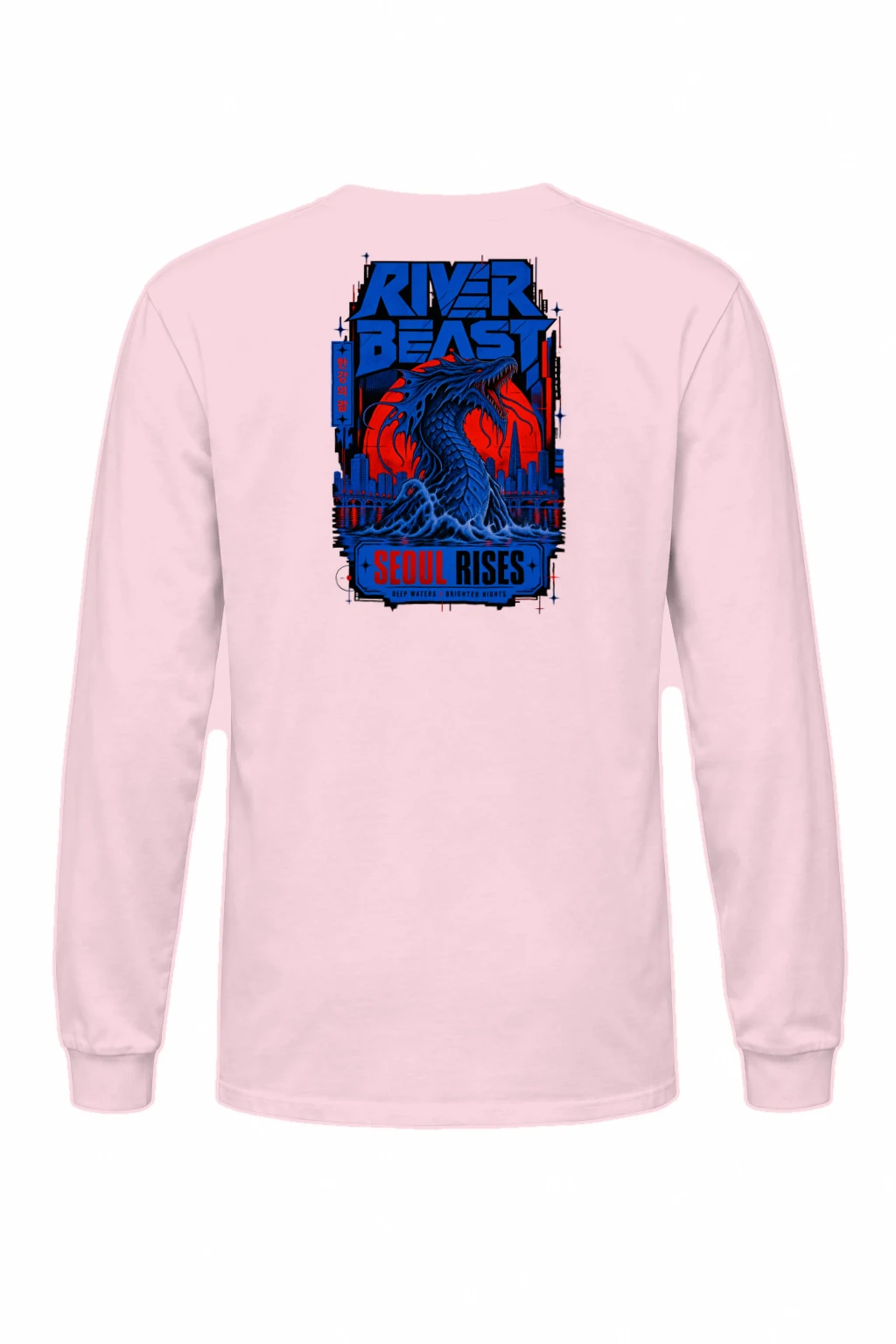 "River Beast" Unisex Longsleeve T-shirt | Gildan 2400