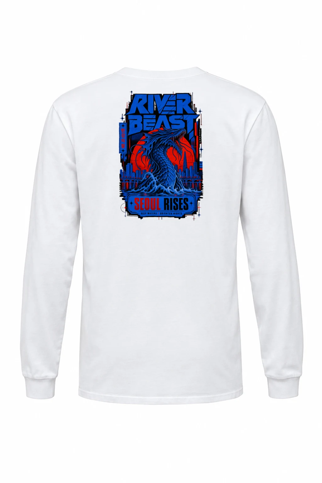 "River Beast" Unisex Longsleeve T-shirt | Gildan 2400