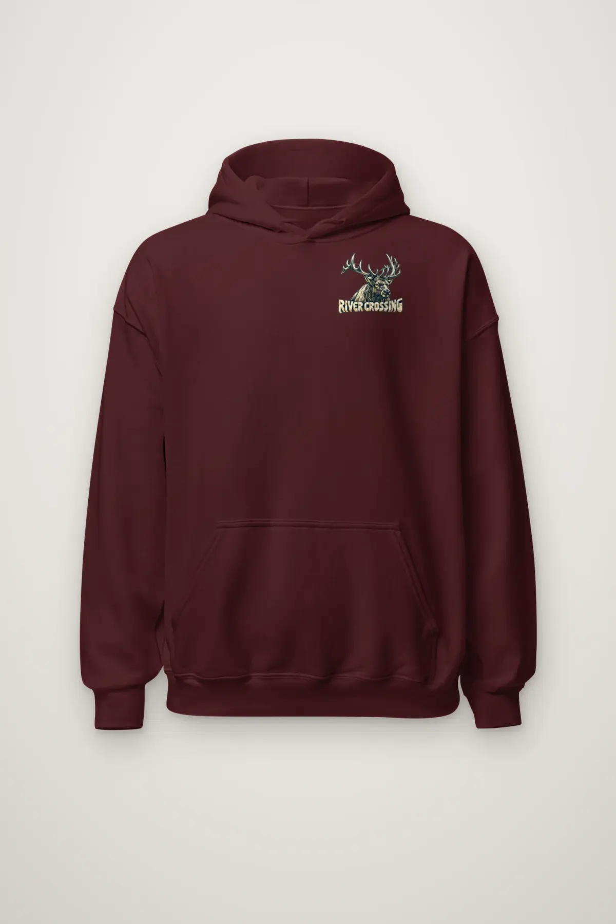 "River Crossing" Heavy Blend Unisex Pullover Hoodie