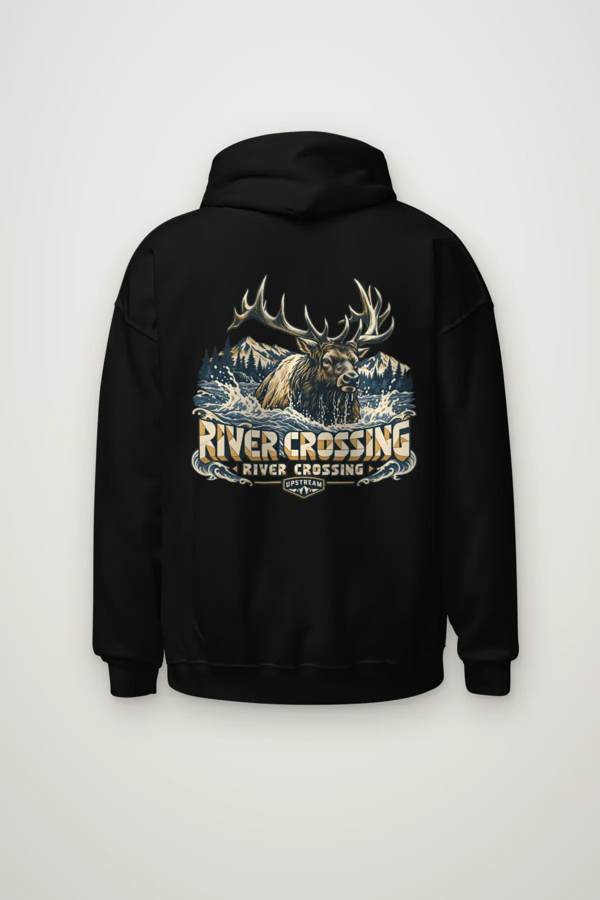 "River Crossing" Heavy Blend Unisex Pullover Hoodie