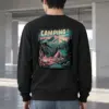 "Riverside Campfire" Heavy Blend Unisex Crewneck Sweatshirt