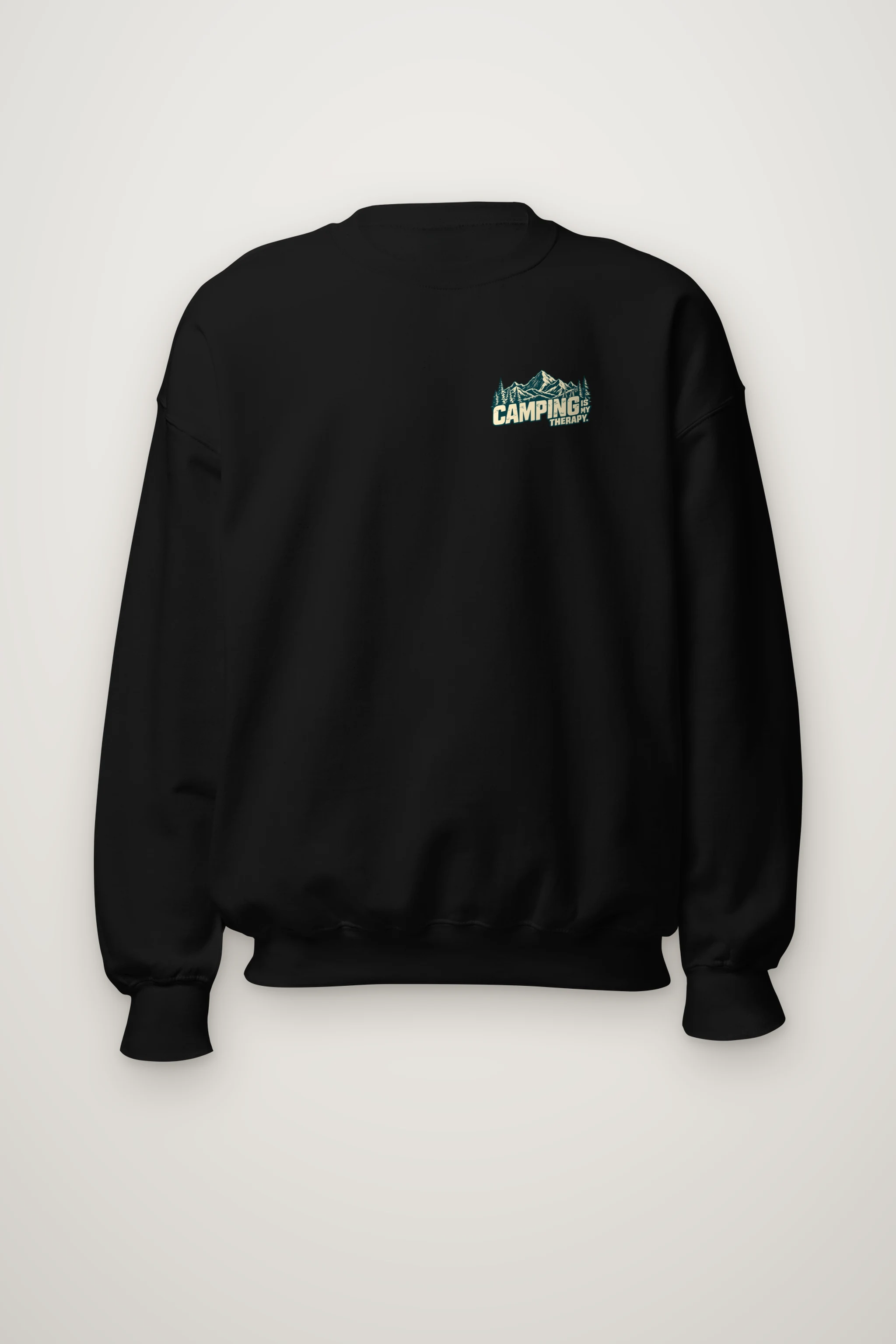 "Riverside Campfire" Heavy Blend Unisex Crewneck Sweatshirt