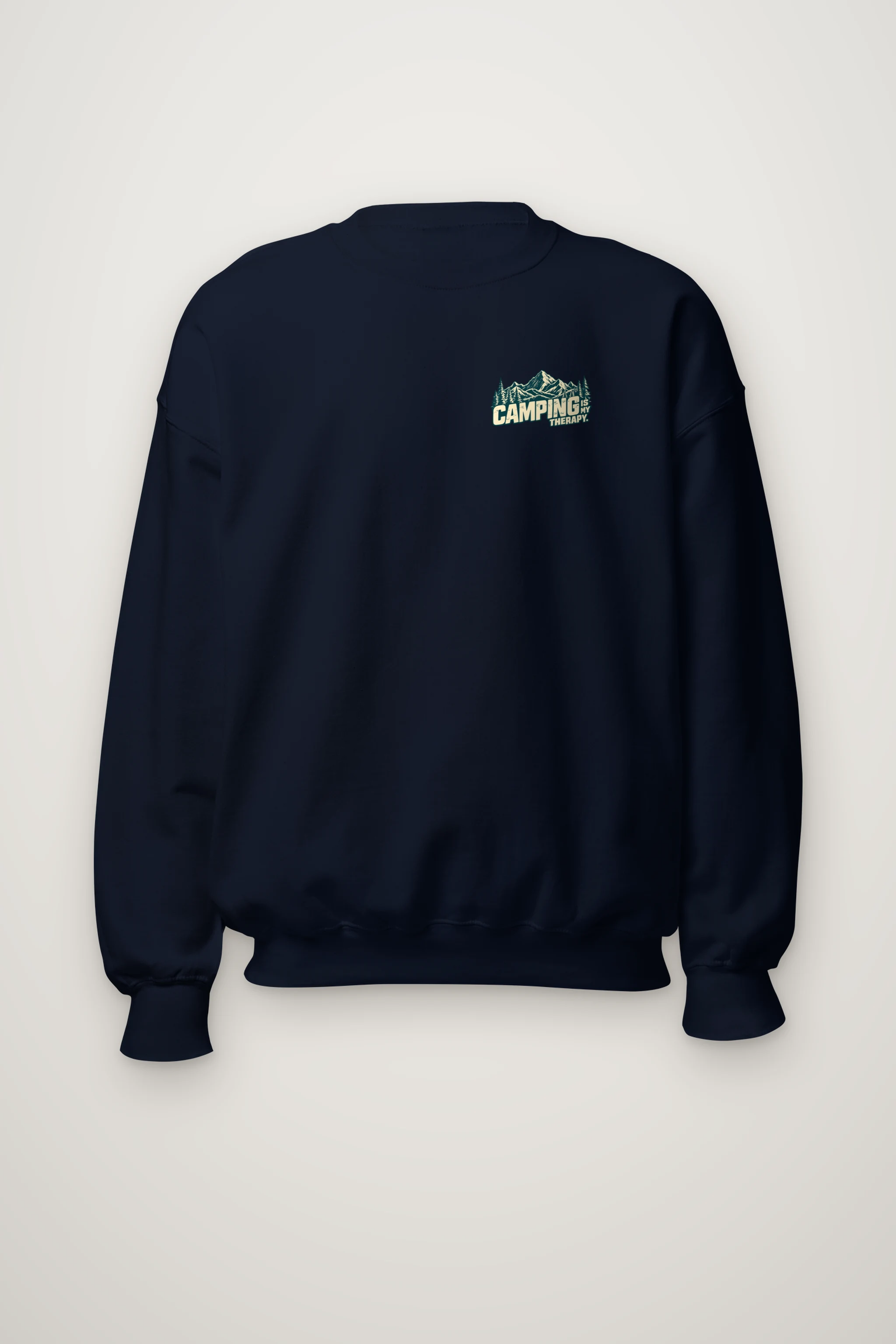 "Riverside Campfire" Heavy Blend Unisex Crewneck Sweatshirt
