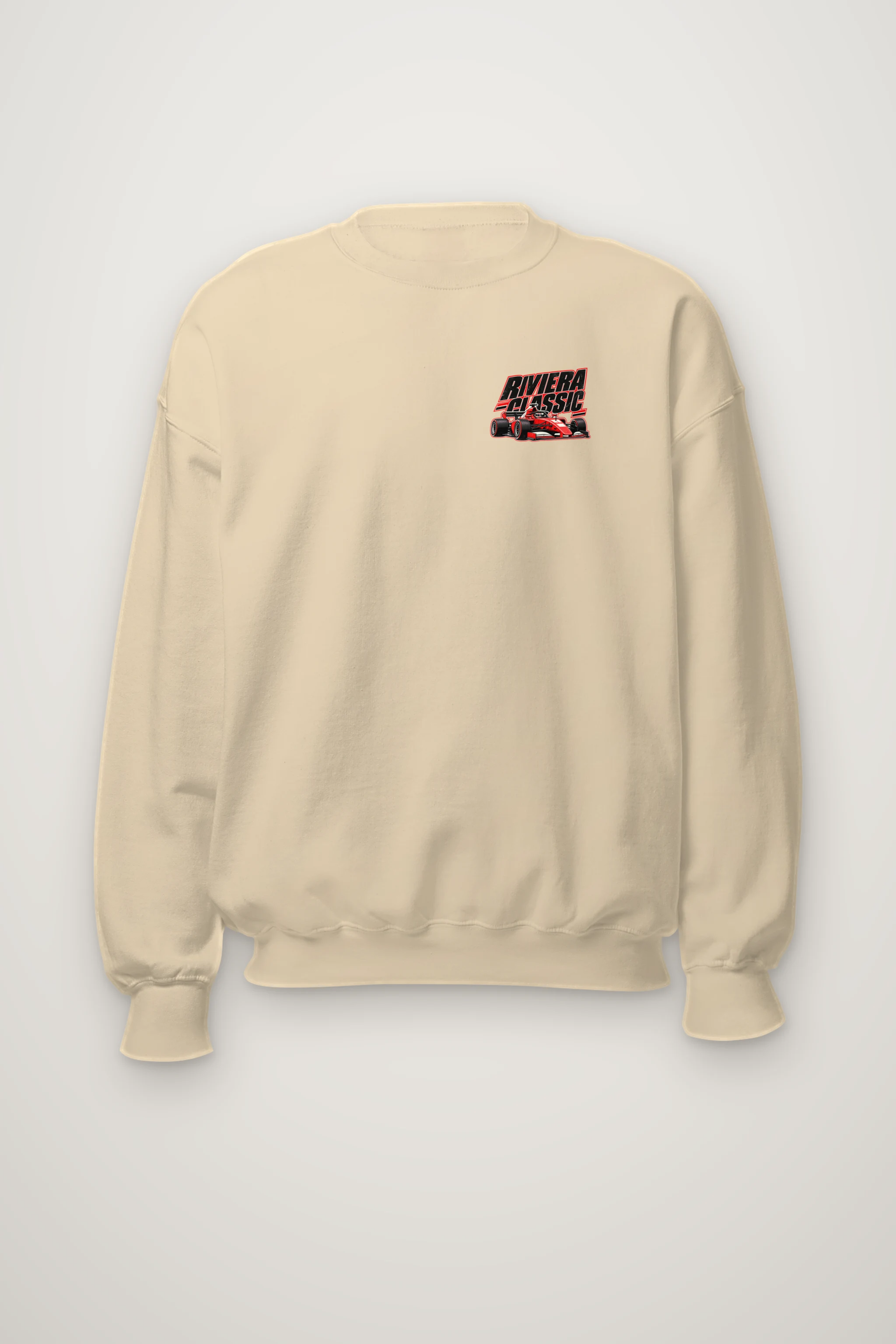 "Riviera Classic Circuit" Heavy Blend Unisex Crewneck Sweatshirt