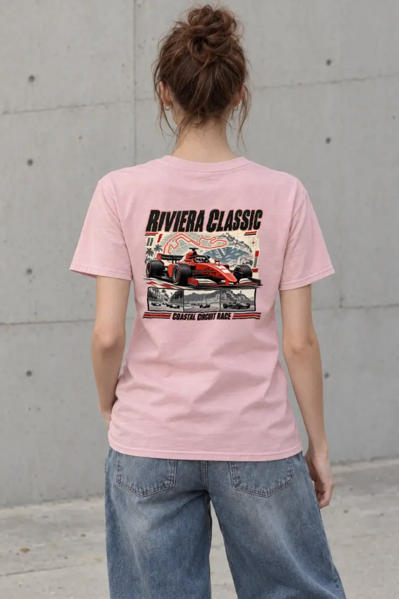 "Riviera Classic" Heavyweight Unisex Crewneck T-shirt