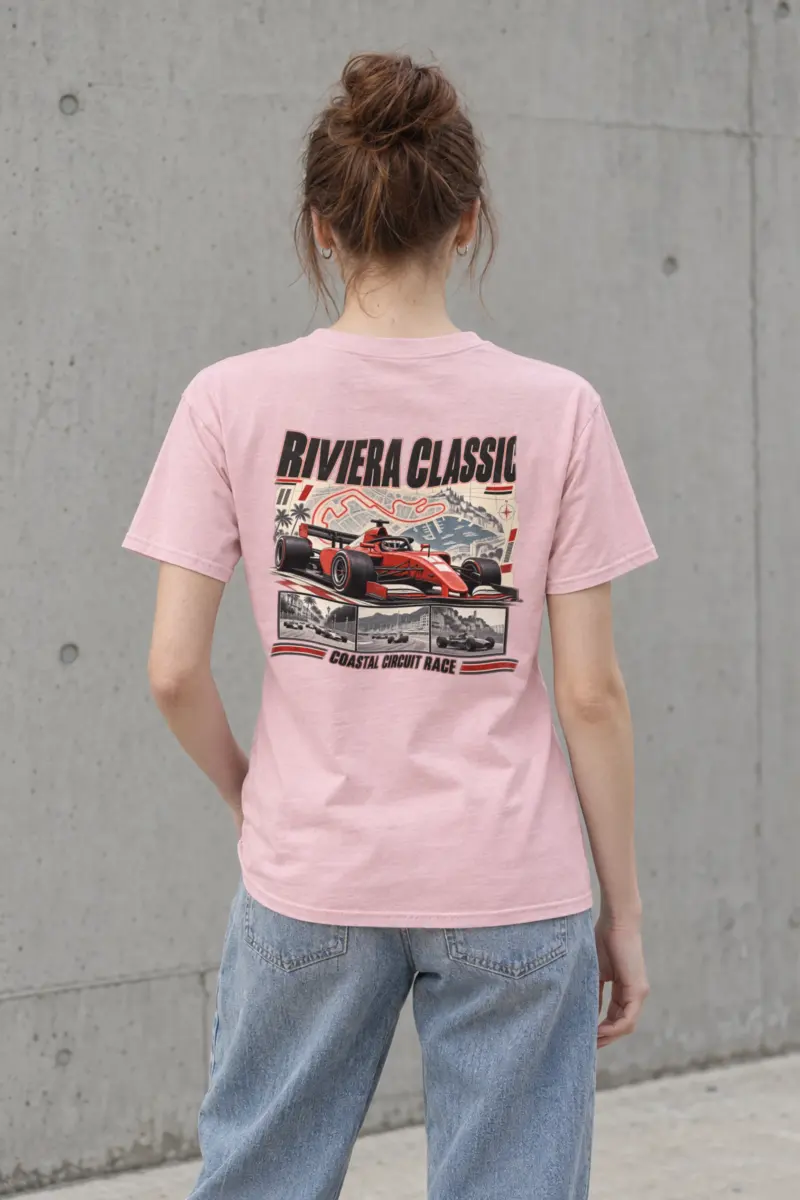 "Riviera Classic" Heavyweight Unisex Crewneck T-shirt