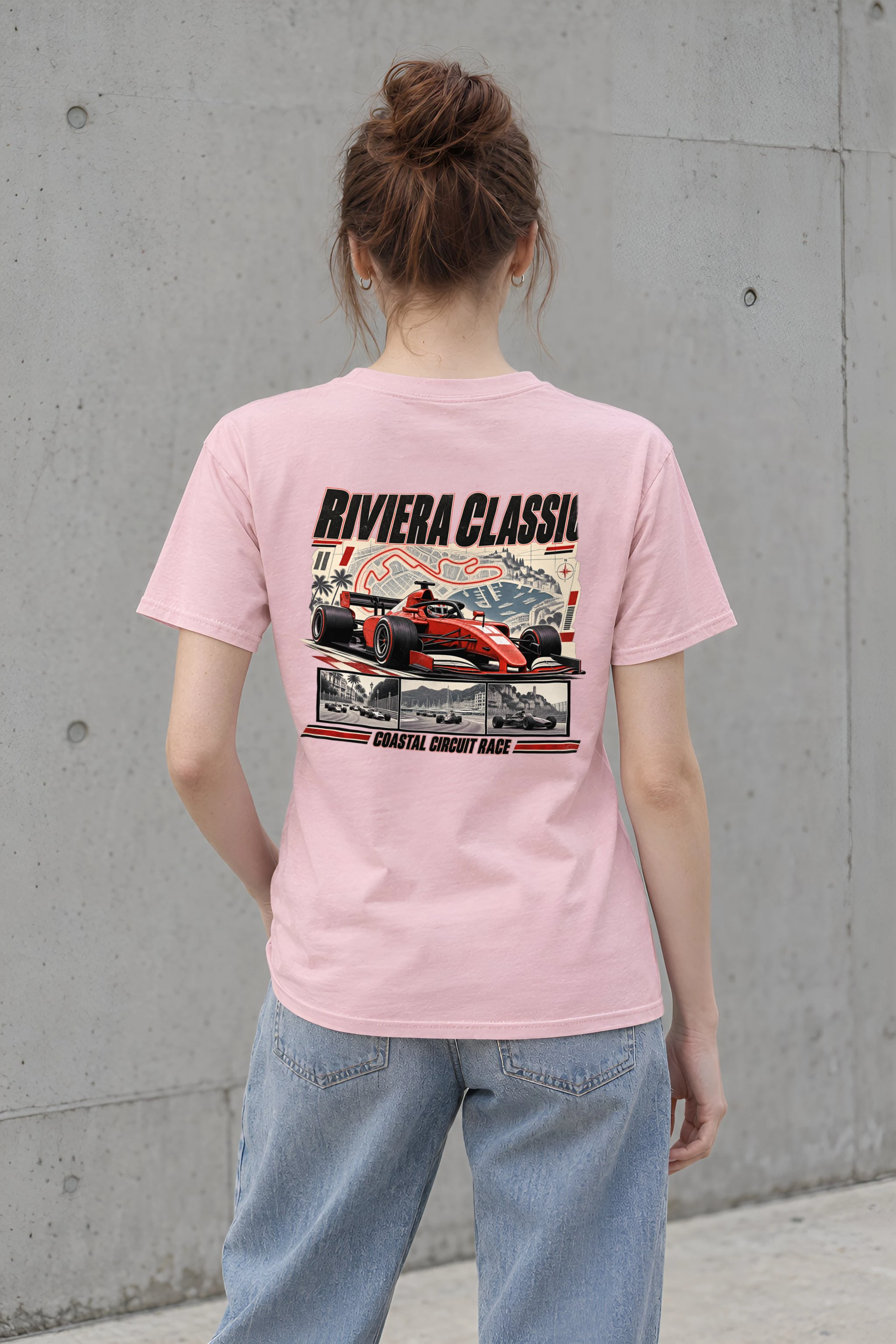 "Riviera Classic" Heavyweight Unisex Crewneck T-shirt