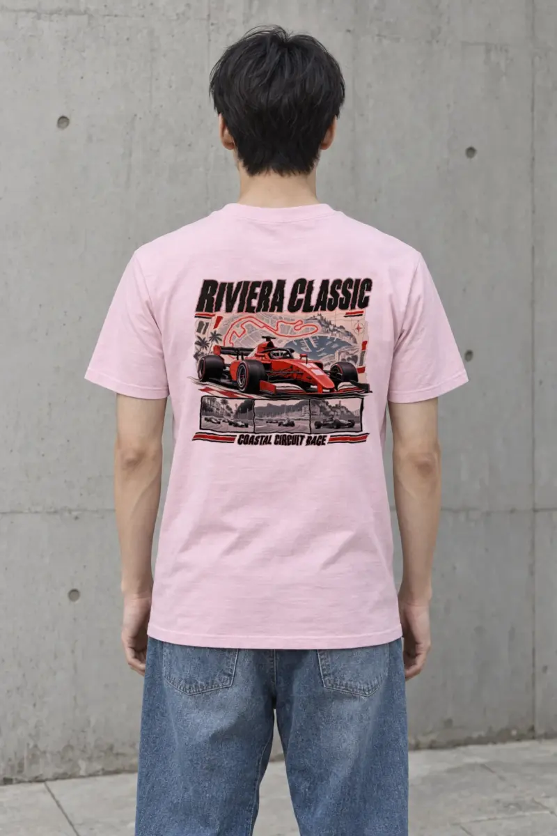 "Riviera Classic" Heavyweight Unisex Crewneck T-shirt