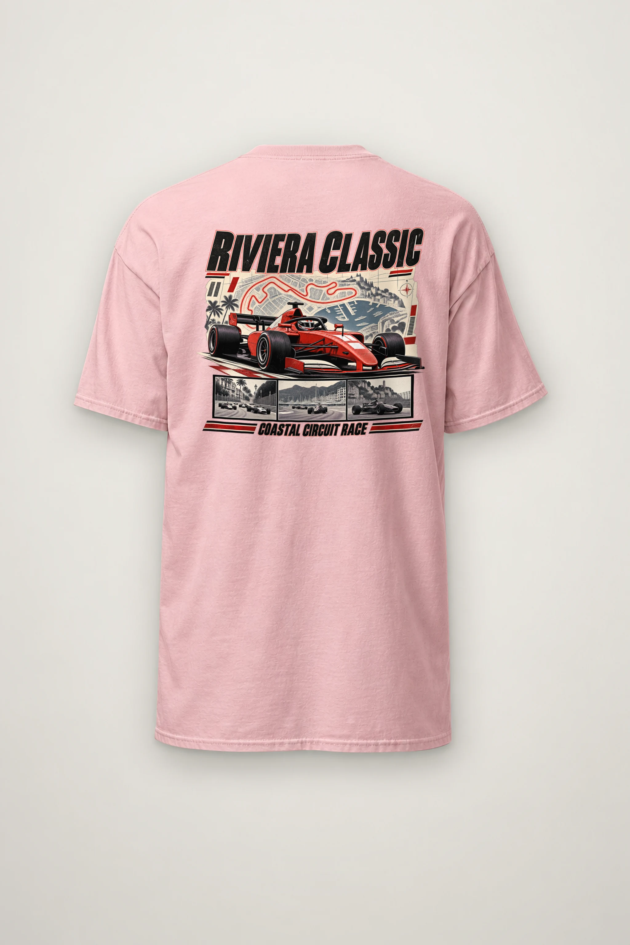 "Riviera Classic" Heavyweight Unisex Crewneck T-shirt