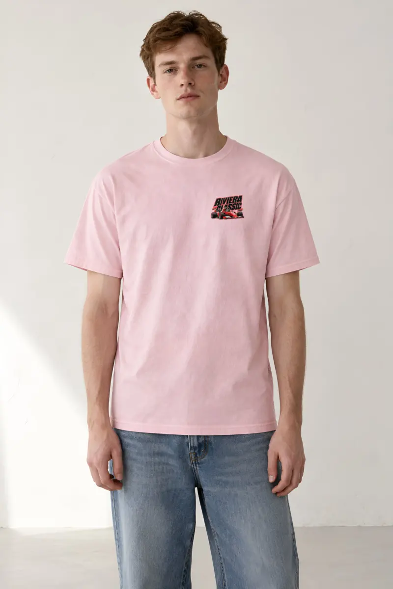 "Riviera Classic" Heavyweight Unisex Crewneck T-shirt