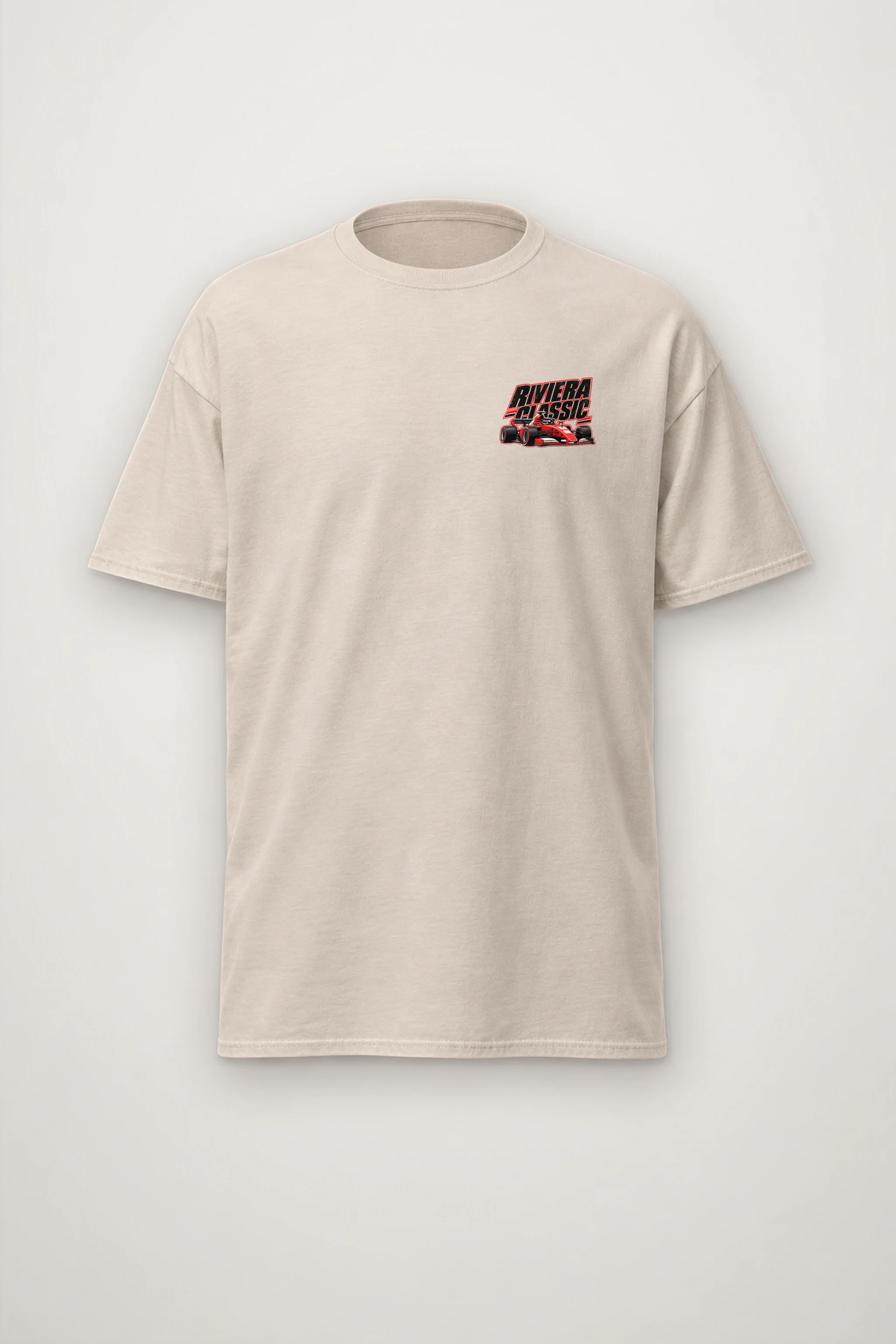 "Riviera Classic" Heavyweight Unisex Crewneck T-shirt