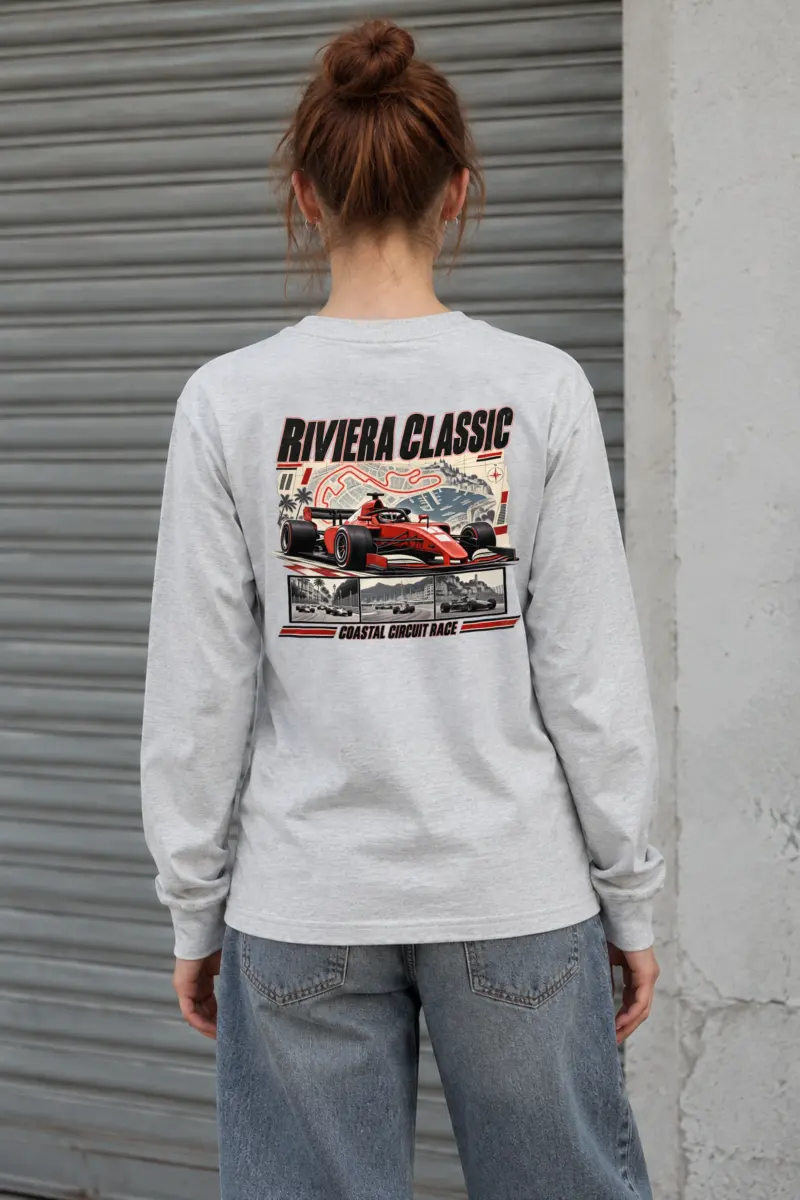 "Riviera Classic" Unisex Longsleeve T-shirt