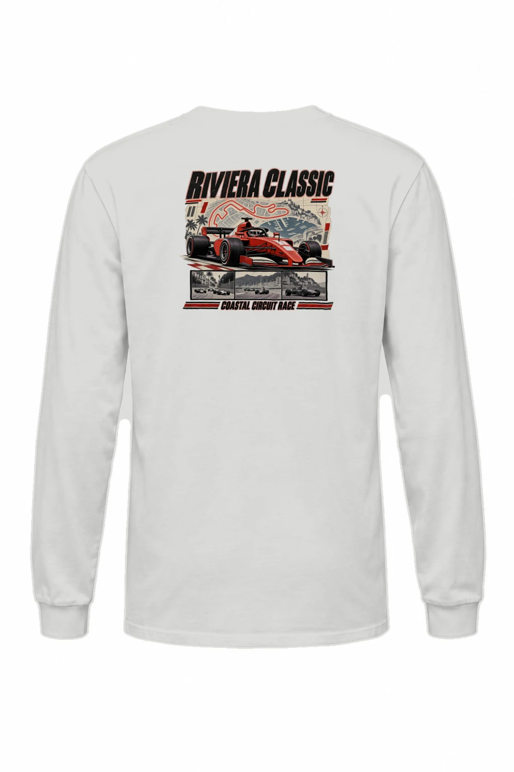 "Riviera Classic" Unisex Longsleeve T-shirt | Gildan 2400