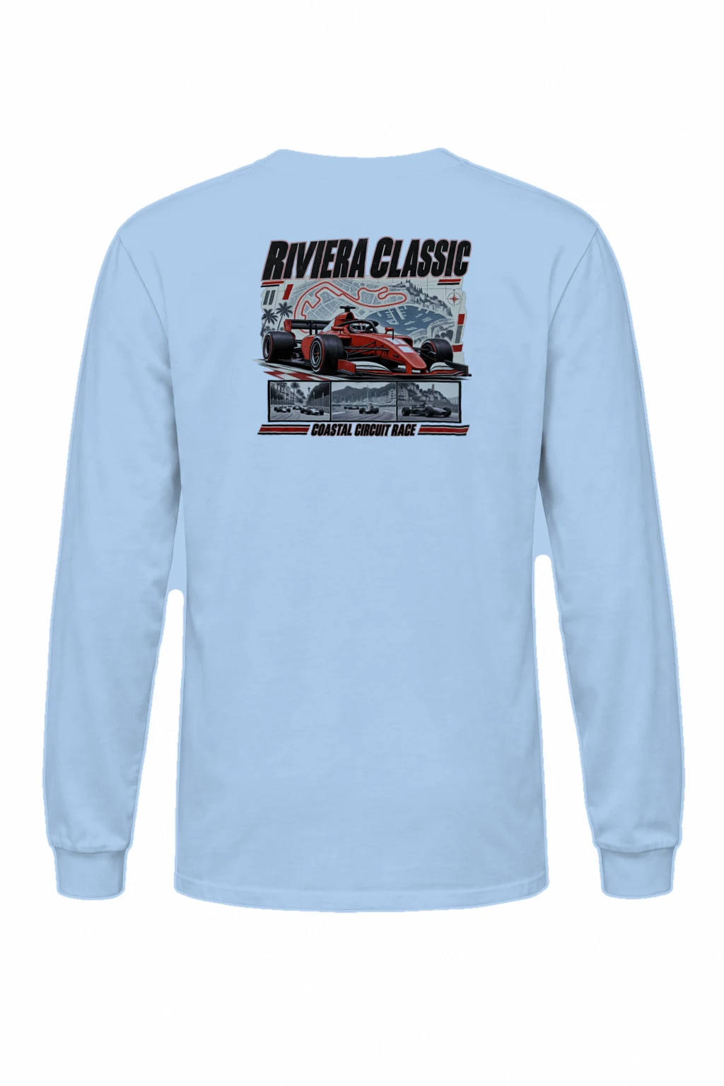 "Riviera Classic" Unisex Longsleeve T-shirt | Gildan 2400