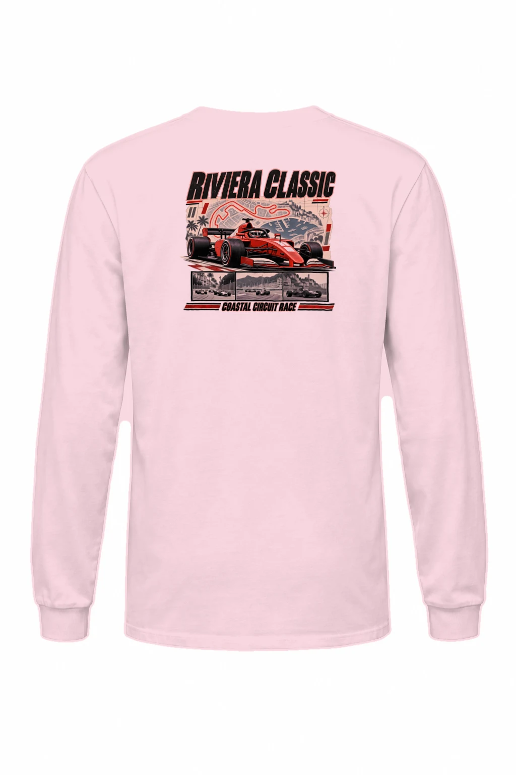 "Riviera Classic" Unisex Longsleeve T-shirt | Gildan 2400