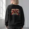 "Road Rebel" Heavy Blend Unisex Crewneck Sweatshirt | Gildan 18000